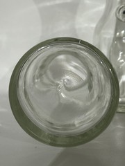 Clear Glass Bottle 1/2 Liter VNC Embossed Collectible