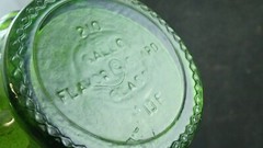 Gallo Wine ~ Half Gallon Flavor Guard Bottle ~ Vintage Green Glass with Grapes