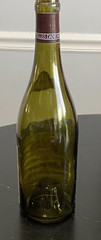Musigny Red Burgundy Table Wine Bottle 1948 Empty Bottle No Cork