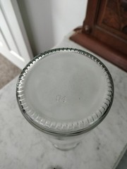 Vintage Paul Masson 10.5&Prime;Glass Wine Carafe Embossed