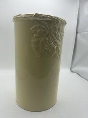 Vintage Yellow Wine Cooler Crock. 1970-1990 Made In Italy.