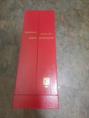 Louis Dubosquet Grand Cru Champagne Red Case NEW RARE BEAUTIFUL Ships from NYC