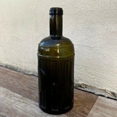 Old French Green Glass wine water pastis bottle circa 1880 10022215