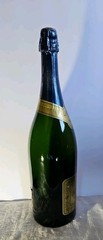 Glass Empty Tall French Wine Brut Champagne Bottle 3000 ML Display Feuillatte