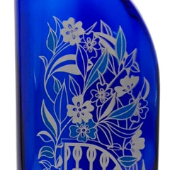 Ungsteiner Kobnert Germany Wine Bottle 2000 Cobalt Blue 750 ml – Empty – 13&Prime;