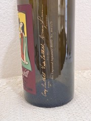 Large Maryhill Winery 2006 Cabernet Sauvignon Etched Bottle #64/125 Signed Glass