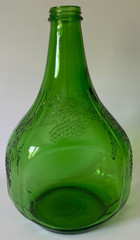 Vintage MARGO WINE COMPANY Philadelphia PA GREEN Half Gallon Bottle DURAGLASS