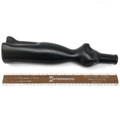 Happy Cat Matte Black Wine Bottle Mosel Reisling Empty Bottle