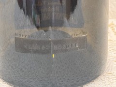 Large Maryhill Winery 2006 Cabernet Sauvignon Etched Bottle #64/125 Signed Glass
