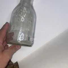 Vintage Paul Masson 9 3/4 Clear Glass Wine Carafe Since 1852 Decanter Pitcher
