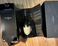 Dom Perignon Vintage 2012 Champagne Box, Bottle (empty) and Booklet – RARE