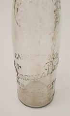 Garrett & Co. Inc. Virginia Dare Wine Bottle New York USA Clear Glass 1 5/8 PTS.