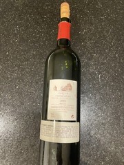 2001 Grand Vin de Chateau Latour Empty Wine Bottle with Cork