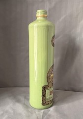 VTG Jim Beam Beameister Stoneware Wine Bottle May-Wine German Jade Green EMPTY