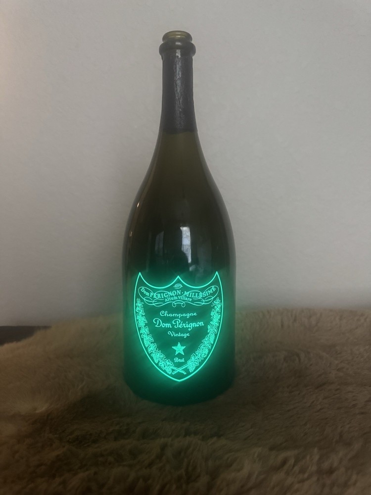 Dom Perignon Luminous Champagne Bottle EMPTY 1.5L Vintage 2013