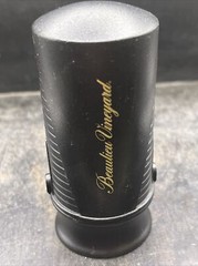 Beaulieu Vineyard plastic wine bottle cover. AD