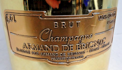 6.0L 6-Litre Empty ARMAND DE BRIGNAC BRUT CHAMPAGNE ACE OF SPADES Bottle « READ »
