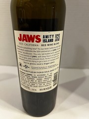 JAWS 50th Anniversary Amity Island Red Wine Collectible Bottle (Empty) w/ Cork