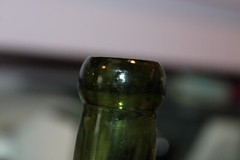 Vintage, 11 3/4 », Green, Wine Bottle, Item # A – 5196