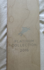 2016 Platinum Collection Hall Bishop EMPTY Wine Bottle Box NO Cork Napa Cabernet