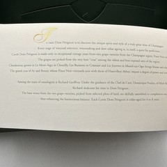 Dom Perignon Vintage 1993 Empty Champagne Bottle w/ Original Presentation Box Co