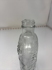 Wine Bottle Garretts American Wines 4/5 Quart Embossed Clear Glass