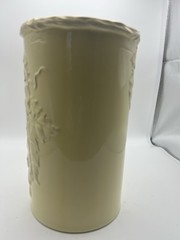 Vintage Yellow Wine Cooler Crock. 1970-1990 Made In Italy.