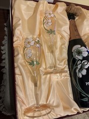 Champagne Perrier Jouet Special Edition Box Set 1988/ Empty Bottle