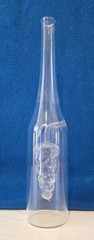 Vtg Collezione Millennio Alexander Society Hand Blown Glass Wine Bottle ,no Lid