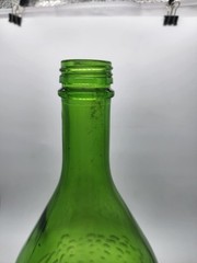 Gallo Wine ~ Half Gallon Flavor Guard Bottle ~ Vintage Green Glass with Grapes