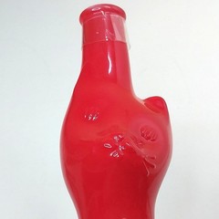 Happy Cat Moselland Red Cat-Shaped Empty Wine Bottle Cork 2024 Rheinhessen