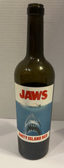 JAWS 50th Anniversary Amity Island Red Wine Collectible Bottle (Empty) w/ Cork
