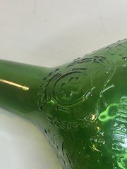 Vtg United Vintner&rsquo;s 4555 Half Gallon Green Glass Bottle Established-Asti-1881 1