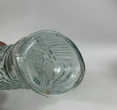 Pescevino Italy Fish Shaped Wine Empty Bottle 13&Prime; Italian Nautical Coastal Decor