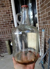 1950 THREE SISTERS CALIFORNIA SHERRY WINE One Gallon Bottle JACKSONVILLE, FLA