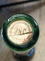 Vintage Civin Snake Wine Bottle