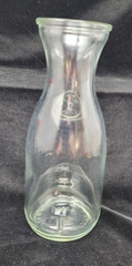 Half Litre Glass Bottle Made In Canada Milk Jar 54527 8” Tall Country Farm house