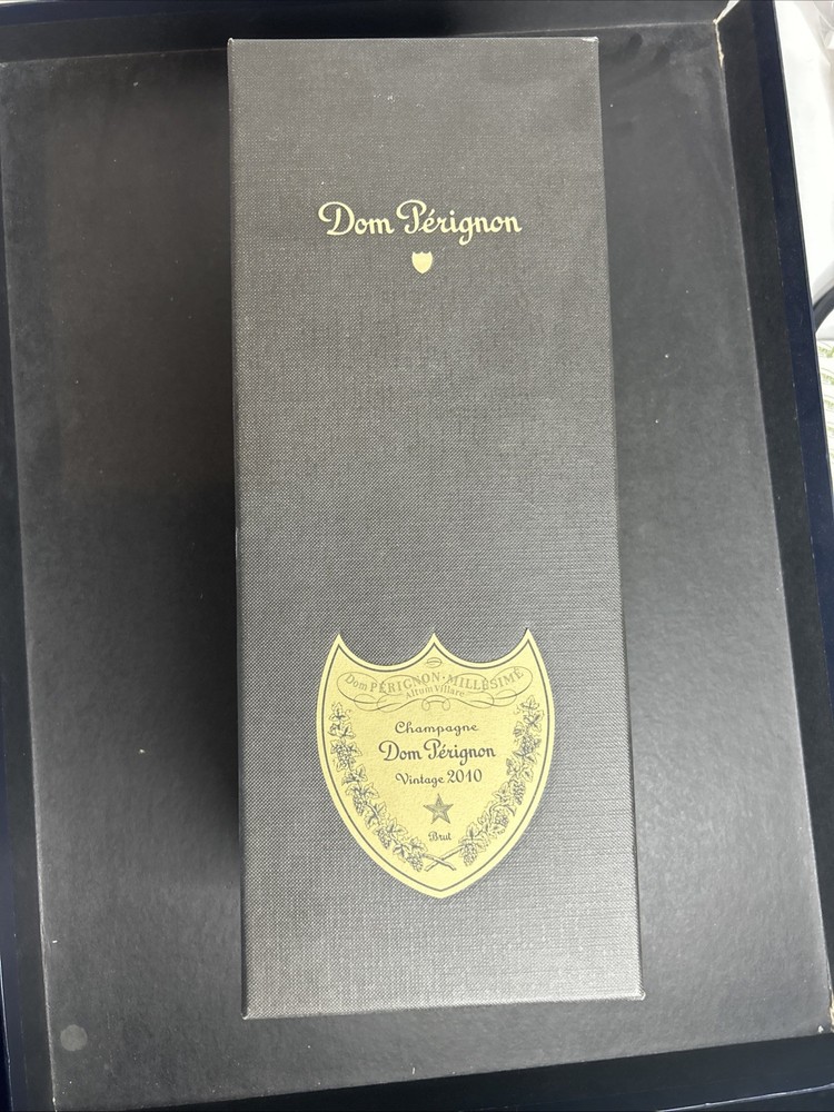Dom Perignon Vintage 2010 750 ml Empty Champagne Box, Booklet