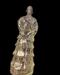 Vintage ~1950s ~ Dalmau Hermanos & Cia ~ Collectible Wine or Liquor Glass Bottle