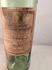 Rare Ja Hennessy Cognac Paper Labels 3 Star Early 1900&rsquo;s Liquor Bottle New York