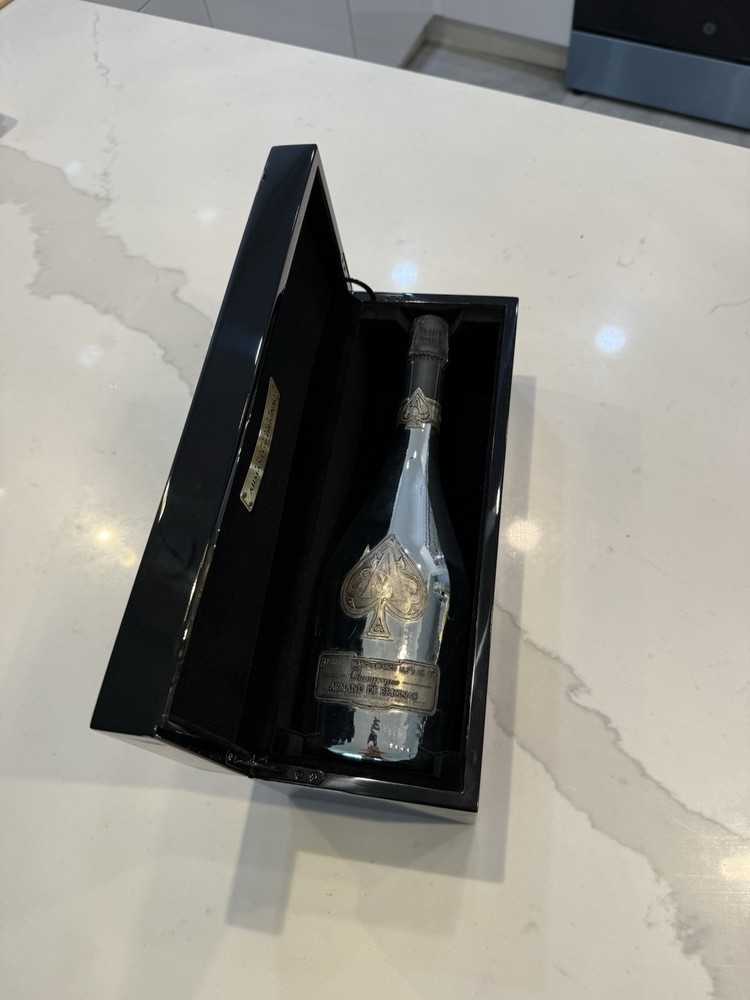 Authentic Armand de Brignac « Ace of Spades » Silver Edition / NO BOTTLE included