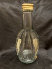 Vintage 1970 Italian Swiss Colony Bali Hai Half Gallon Wine Bottle w/ Cap