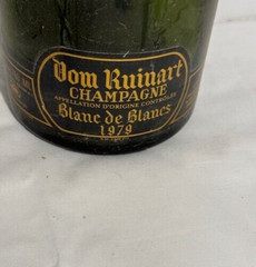 Dom Ruinart Champagne 1979 Blanc de Blancs 1979 Brut Empty Bottle