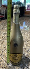 Vintage Large Store Display Wine Bottle Präsidenten Gold 3L Big Huge Germany Bar