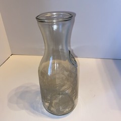 Glass Wine Carafe Decanter PAUL MASSON Vineyards NORMAN KOSARIN Vintage Etched