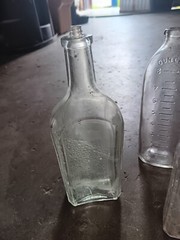 Lot Of 18 Vintage Glass Bottles SEE PICS
