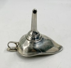 Vintage French Etains Du Manoir pewter Wine funnel France
