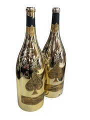 2X 6.0L Ace of Spades/ Armand De Brignac Empty Rare Bottle FROM PUFF DADDY DIDDY