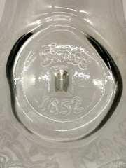 Vintage 1989 Paul Masson Norman Kosarin Wine Decanter Carafe Etched Glass