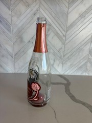 1 Empty Perrier Jouet Belle Epoque Rose Bottle 750 ML, Champagne